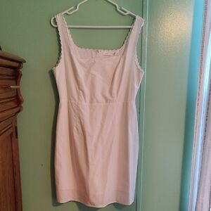 Altar'd State white Scalloped Dress